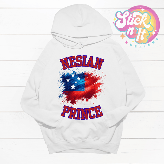 SAMOAN NESIAN PRINCE HOODIE - Stick N It