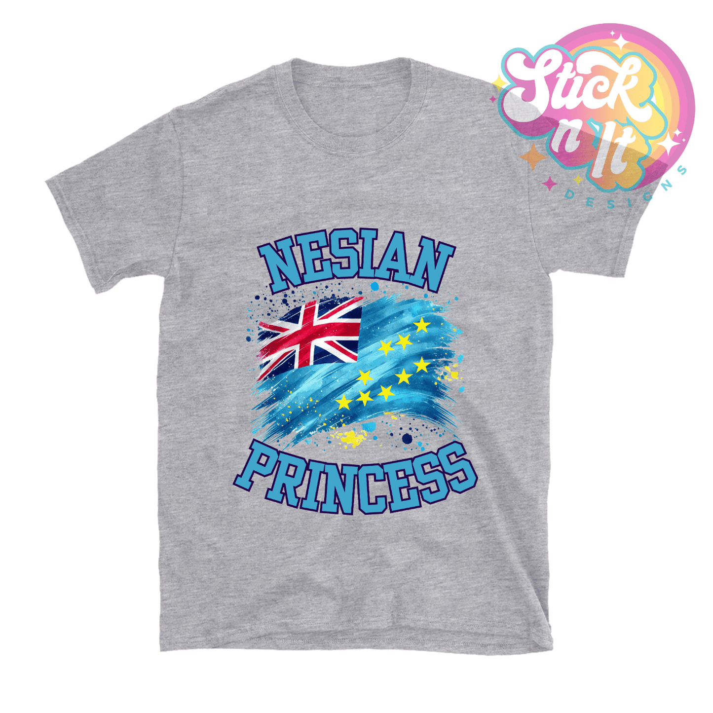 TUVALU NESIAN PRINCESS SHIRT - Stick N It