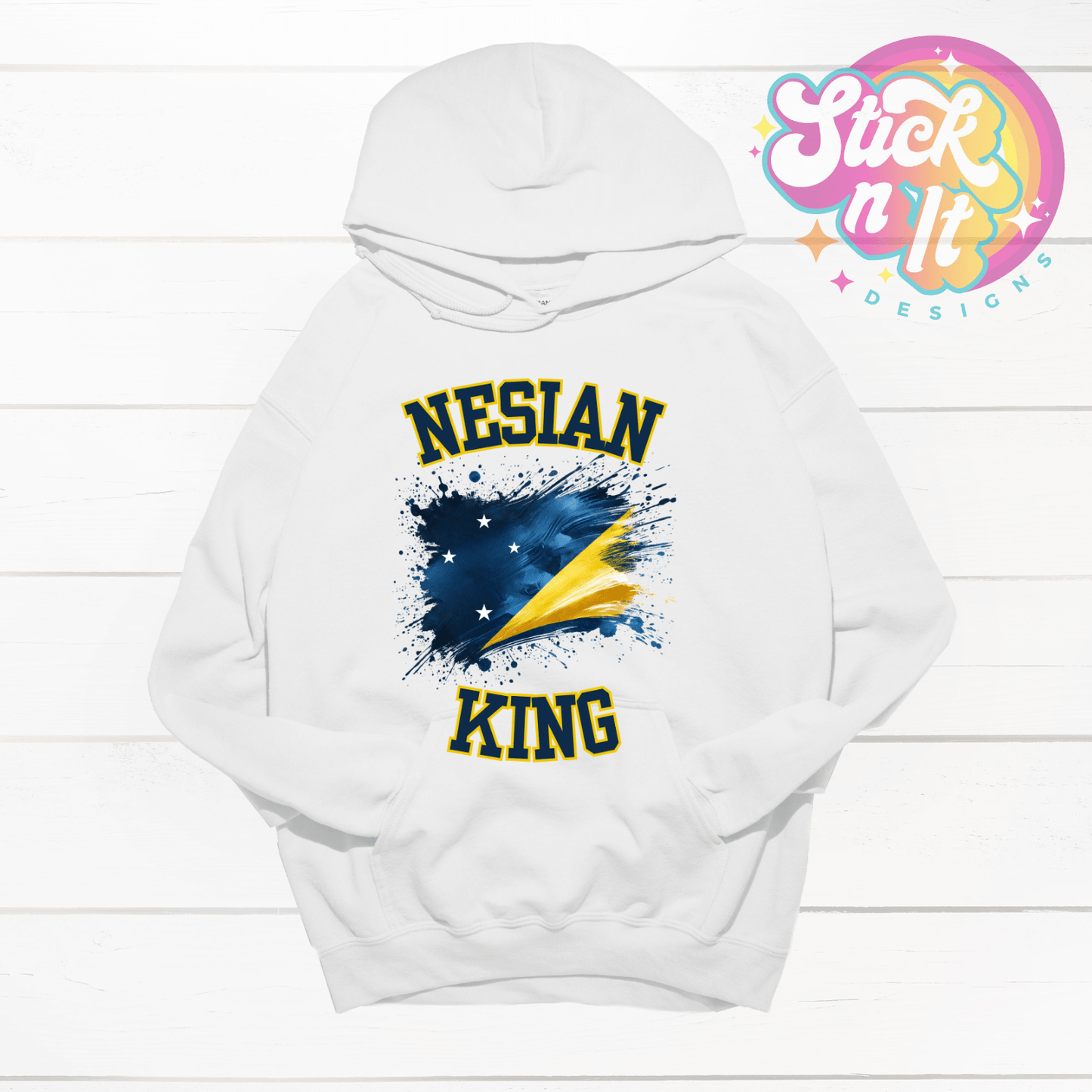 TOKELAU NESIAN KING HOODIE - Stick N It