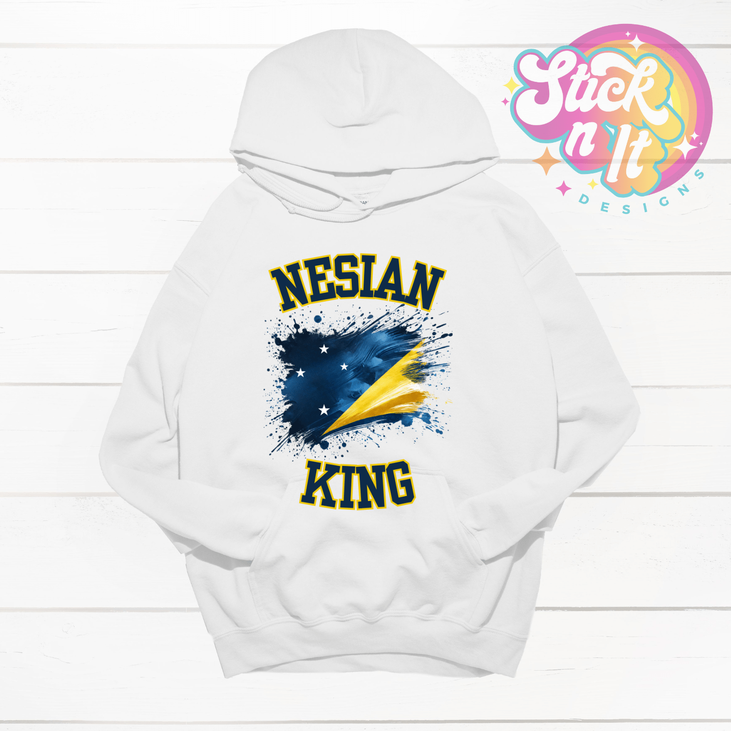TOKELAU NESIAN KING HOODIE - Stick N It