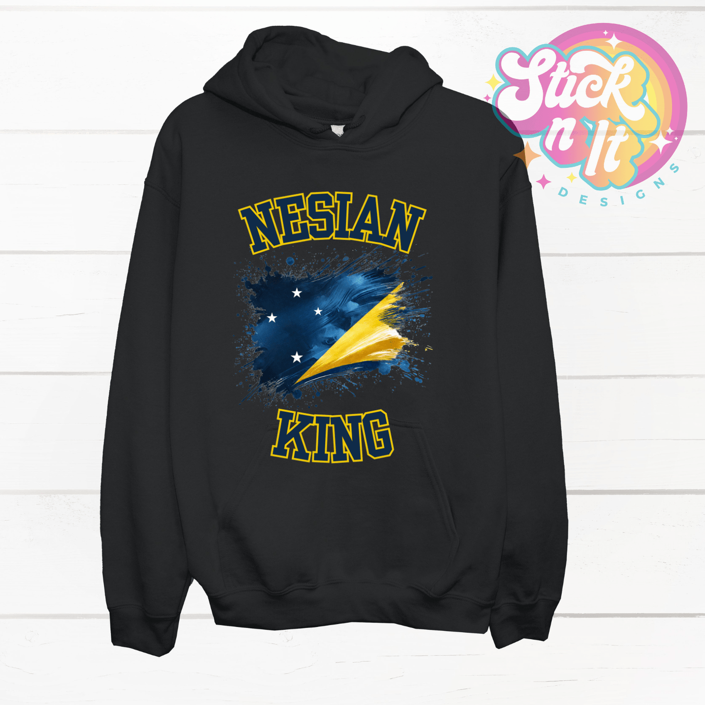 TOKELAU NESIAN KING HOODIE - Stick N It