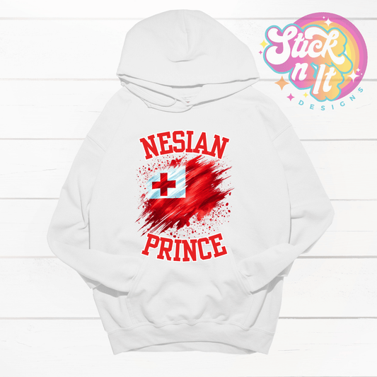 TONGA NESIAN PRINCE HOODIE - Stick N It