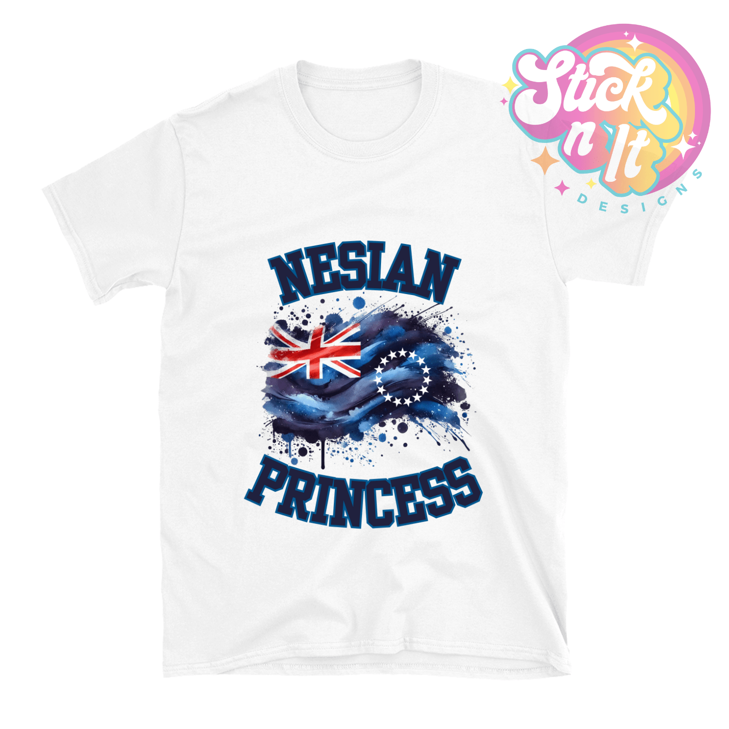 COOK ISANDS NESIAN PRINCESS SHIRT - Stick N It