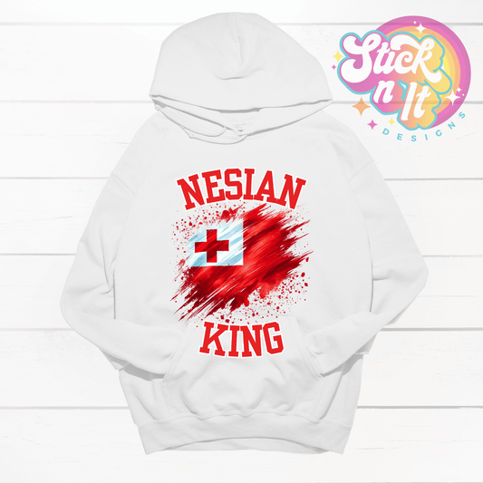 TONGA NESIAN KING HOODIE - Stick N It
