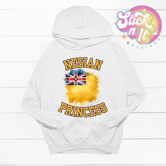 NIUE NESIAN PRINCESS HOODIE - Stick N It