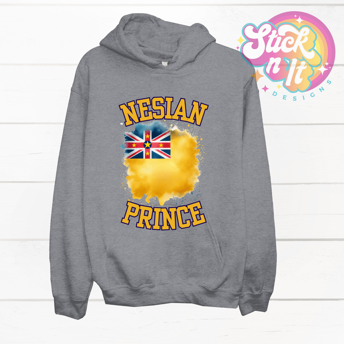 NIUE NESIAN PRINCE HOODIE - Stick N It