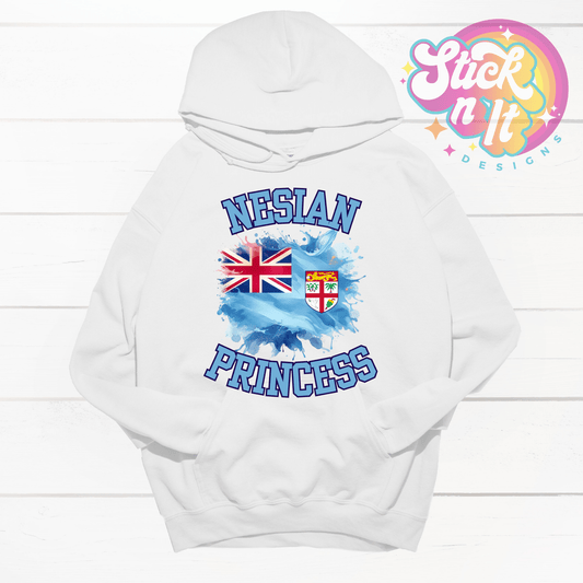 FIJI NESIAN PRINCESS HOODIE - Stick N It