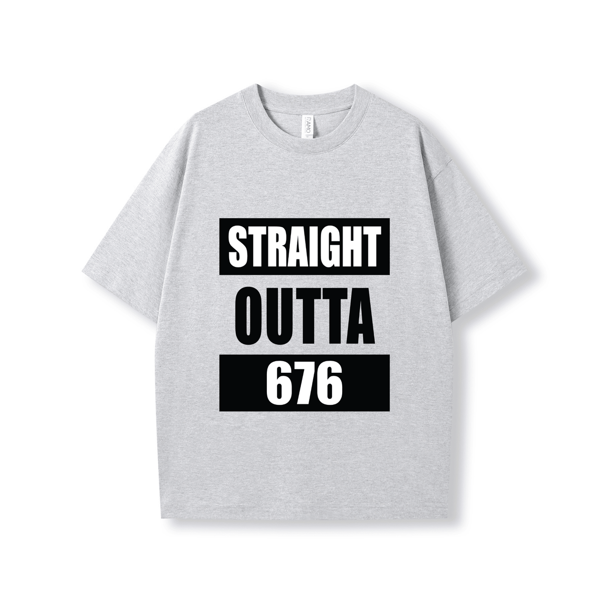 STRAIGHT OUTTA 676 | OVERSIZE UNISEX TEE - Stick N It
