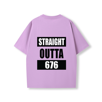 STRAIGHT OUTTA 676 | OVERSIZE UNISEX TEE - Stick N It