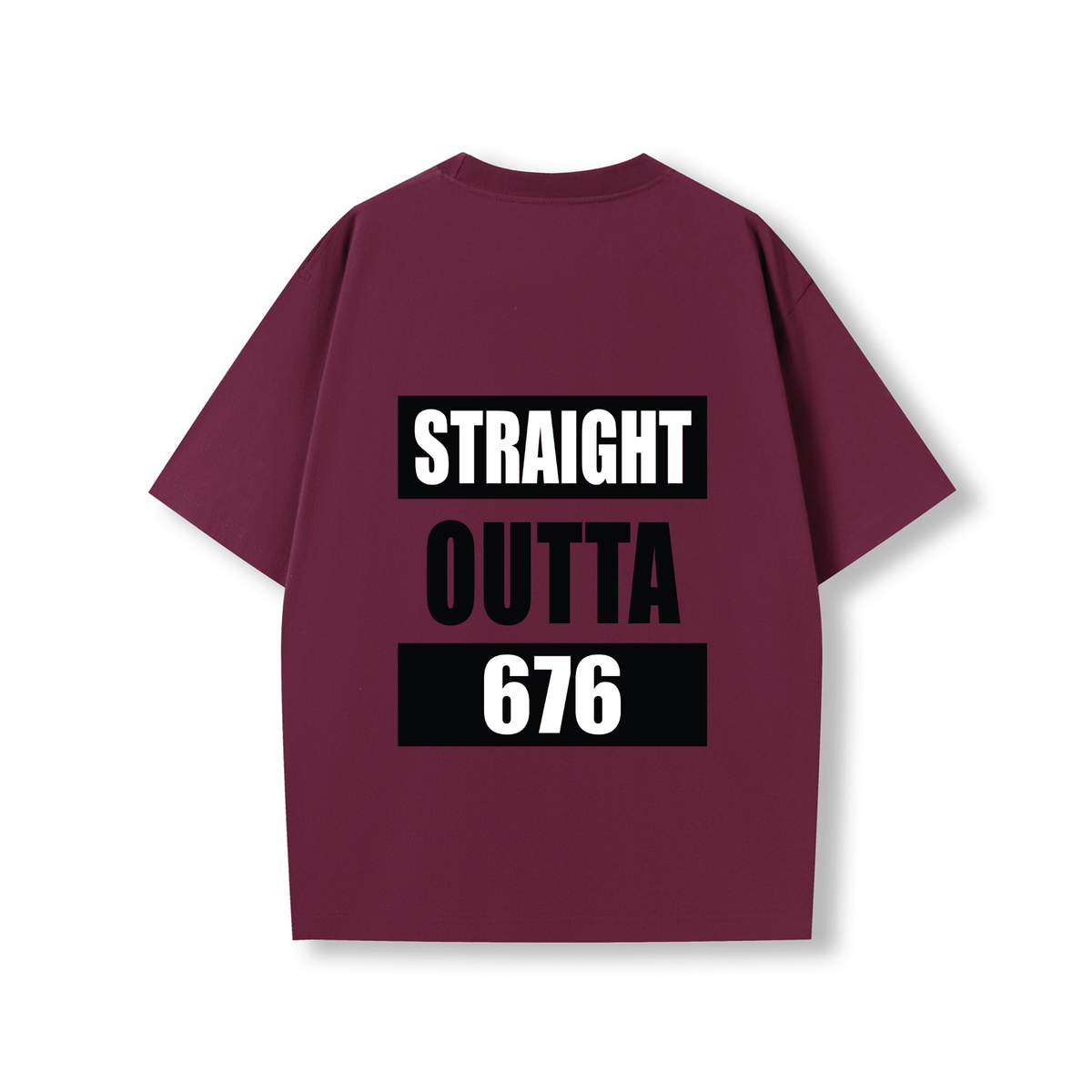 STRAIGHT OUTTA 676 | OVERSIZE UNISEX TEE - Stick N It