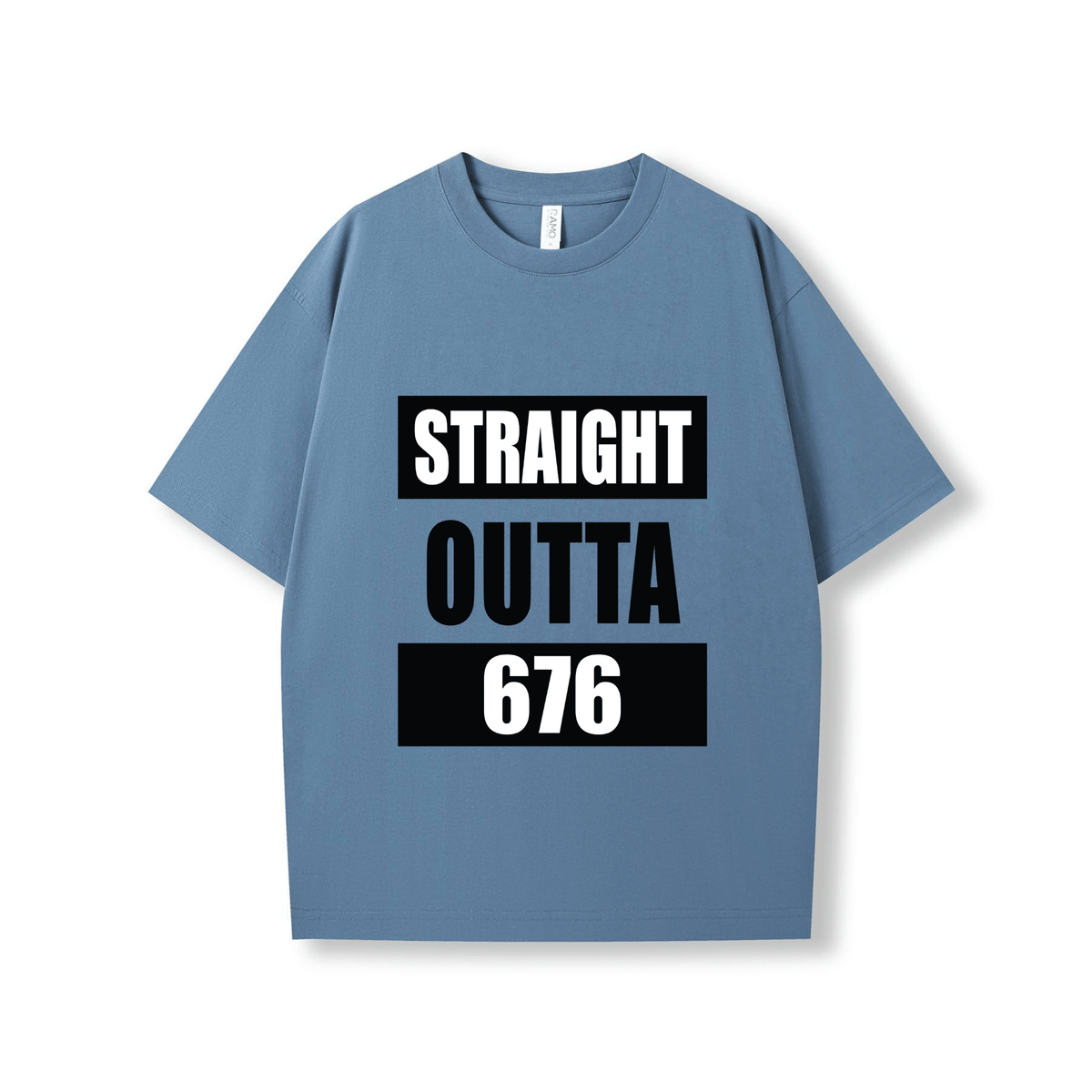 STRAIGHT OUTTA 676 | OVERSIZE UNISEX TEE - Stick N It