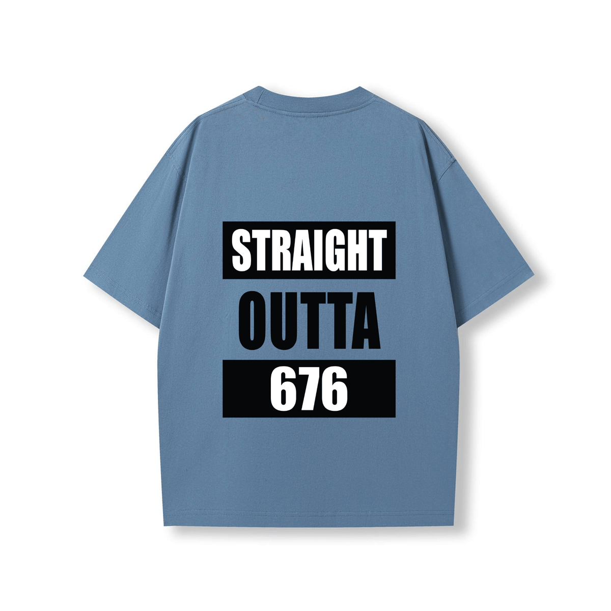 STRAIGHT OUTTA 676 | OVERSIZE UNISEX TEE - Stick N It