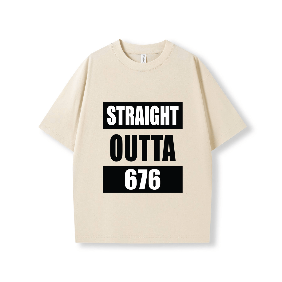 STRAIGHT OUTTA 676 | OVERSIZE UNISEX TEE - Stick N It