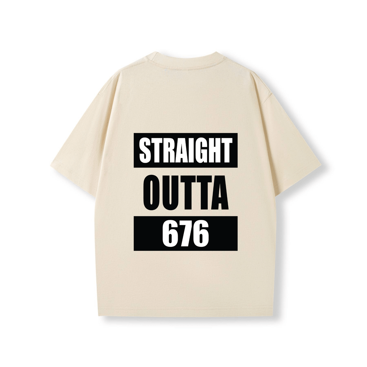 STRAIGHT OUTTA 676 | OVERSIZE UNISEX TEE - Stick N It