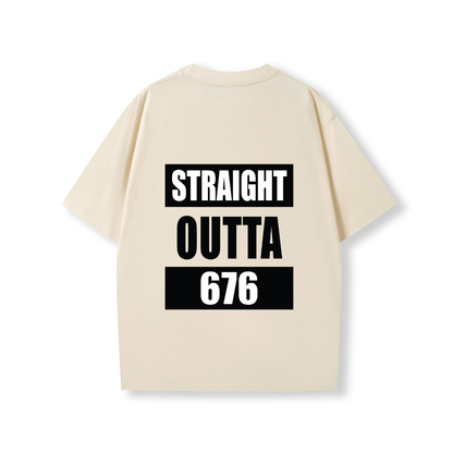 STRAIGHT OUTTA 676 | OVERSIZE UNISEX TEE - Stick N It