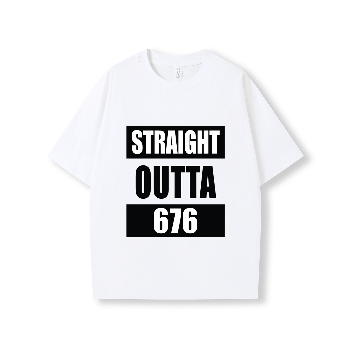 STRAIGHT OUTTA 676 | OVERSIZE UNISEX TEE - Stick N It