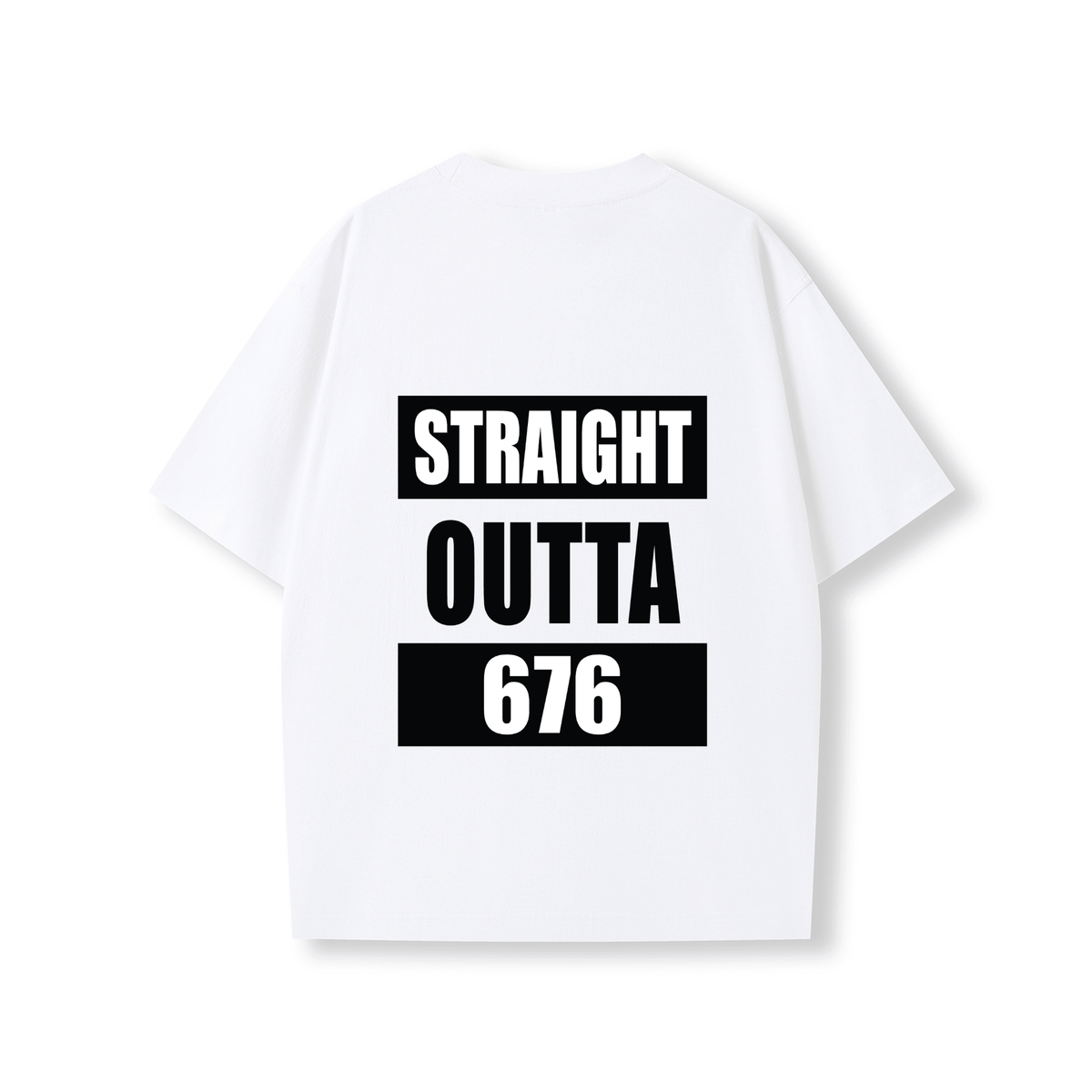STRAIGHT OUTTA 676 | OVERSIZE UNISEX TEE - Stick N It