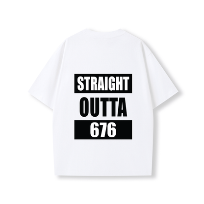 STRAIGHT OUTTA 676 | OVERSIZE UNISEX TEE - Stick N It