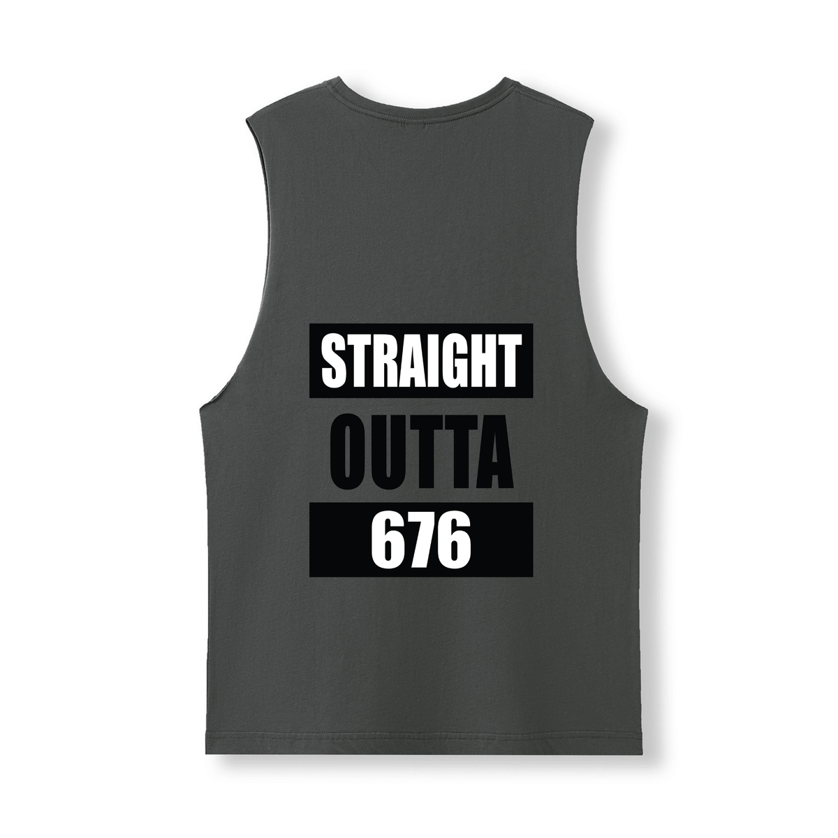 STRAIGHT OUTTA 676 | UNISEX COTTON TANK - Stick N It