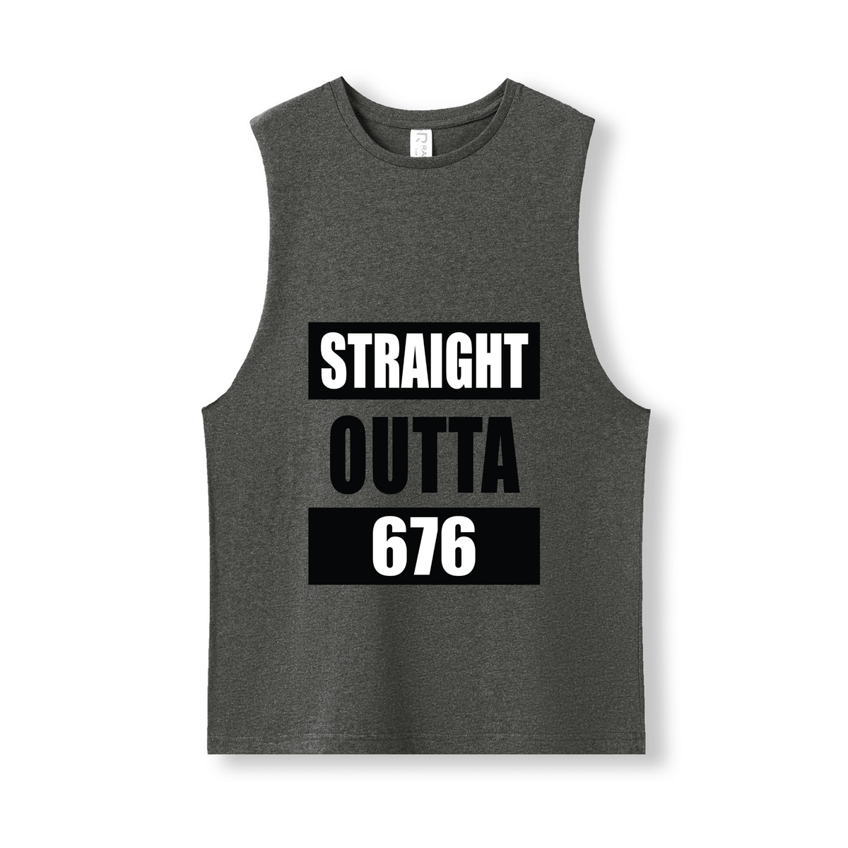 STRAIGHT OUTTA 676 | UNISEX COTTON TANK - Stick N It