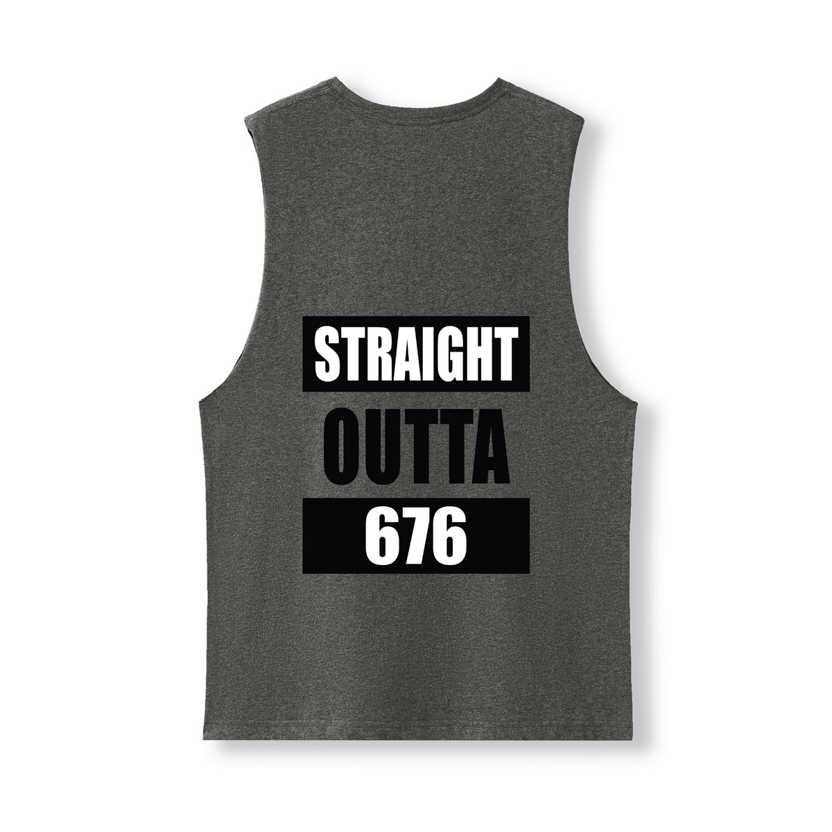 STRAIGHT OUTTA 676 | UNISEX COTTON TANK - Stick N It