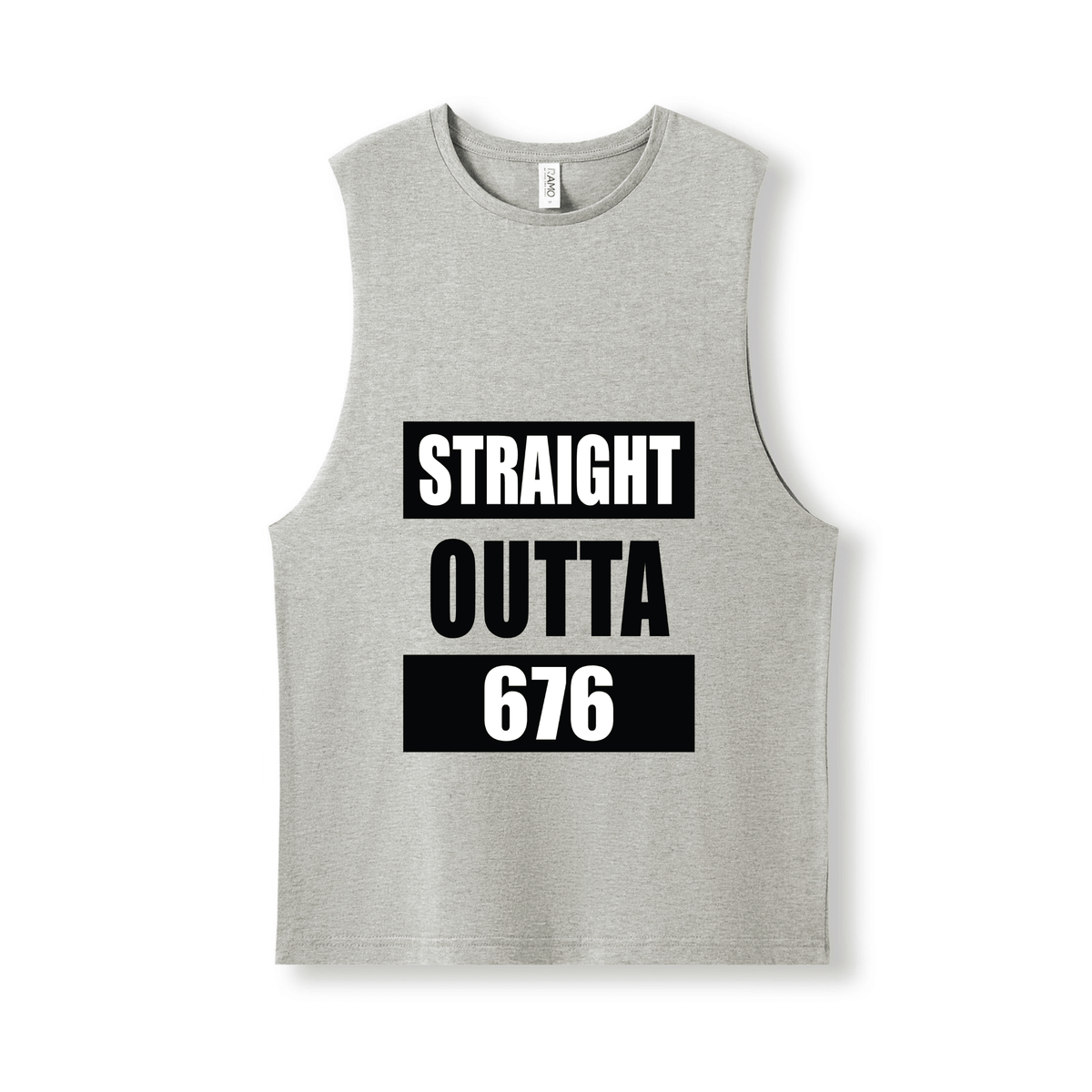 STRAIGHT OUTTA 676 | UNISEX COTTON TANK - Stick N It