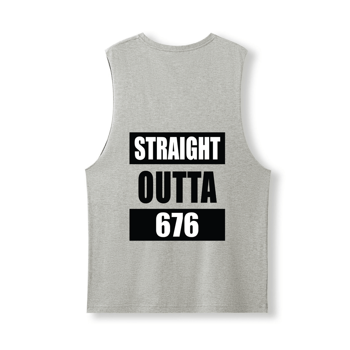 STRAIGHT OUTTA 676 | UNISEX COTTON TANK - Stick N It