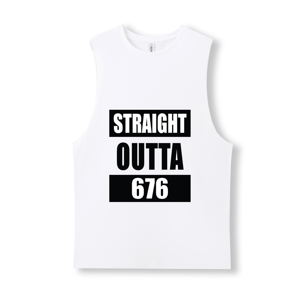STRAIGHT OUTTA 676 | UNISEX COTTON TANK - Stick N It