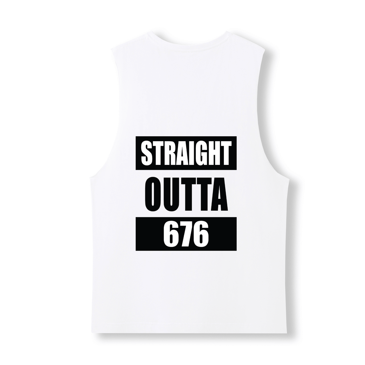 STRAIGHT OUTTA 676 | UNISEX COTTON TANK - Stick N It
