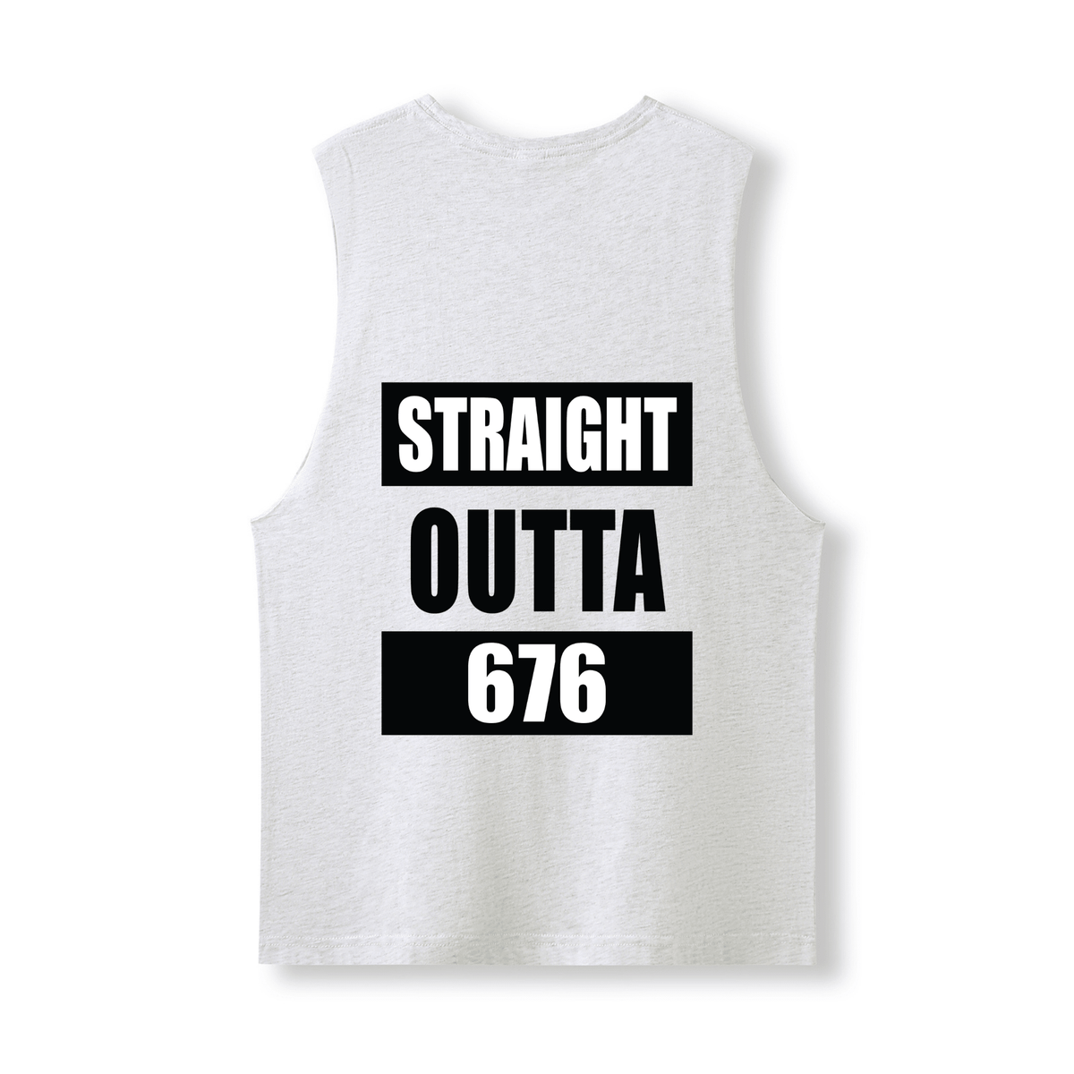 STRAIGHT OUTTA 676 | UNISEX COTTON TANK - Stick N It