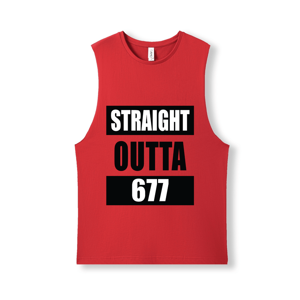 STRAIGHT OUTTA 677 | UNISEX COTTON TANK - Stick N It
