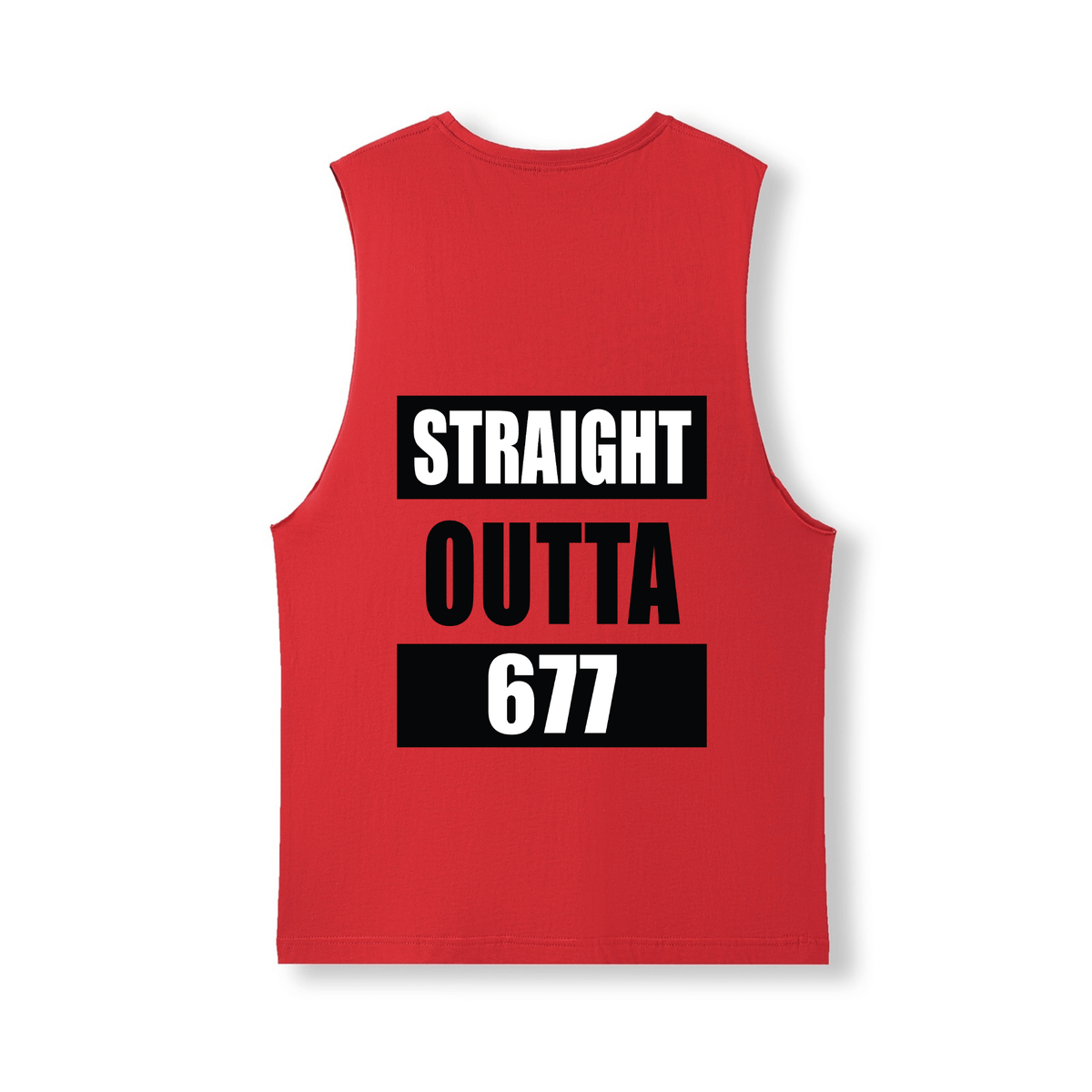 STRAIGHT OUTTA 677 | UNISEX COTTON TANK - Stick N It