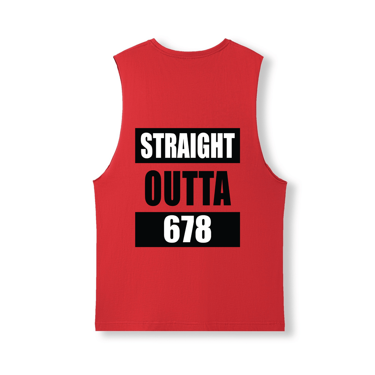 STRAIGHT OUTTA 678 | UNISEX COTTON TANK - Stick N It