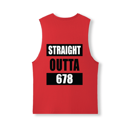 STRAIGHT OUTTA 678 | UNISEX COTTON TANK - Stick N It