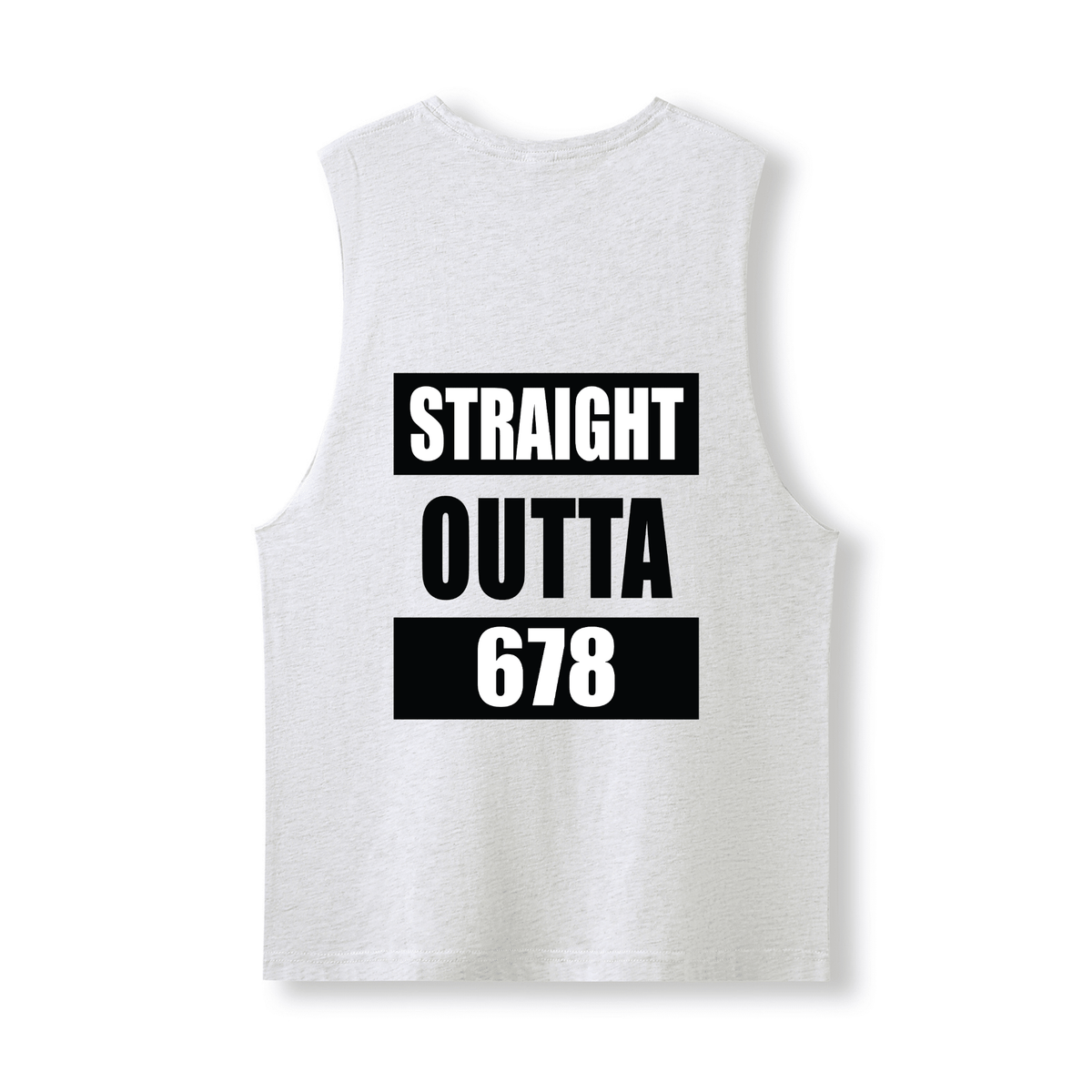 STRAIGHT OUTTA 678 | UNISEX COTTON TANK - Stick N It