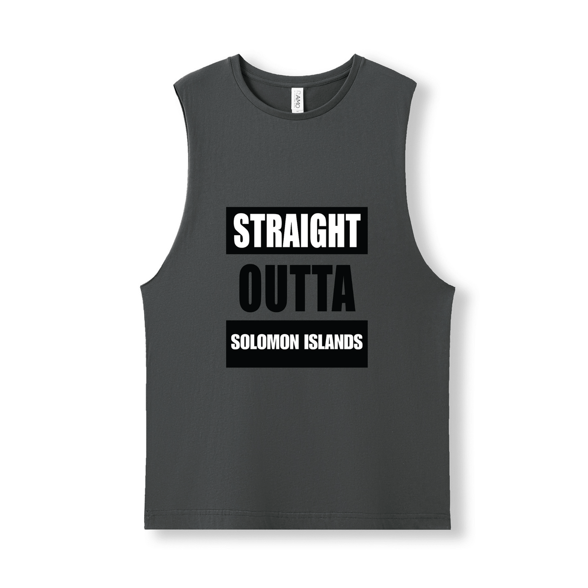STRAIGHT OUTTA SOLOMON ISLANDS | UNISEX COTTON TANK - Stick N It