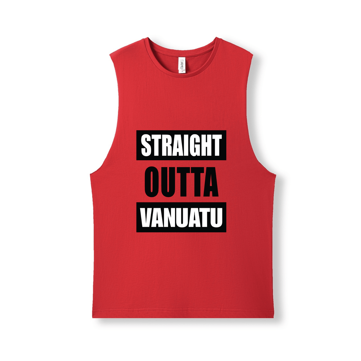 STRAIGHT OUTTA VANUATU | UNISEX COTTON TANK - Stick N It