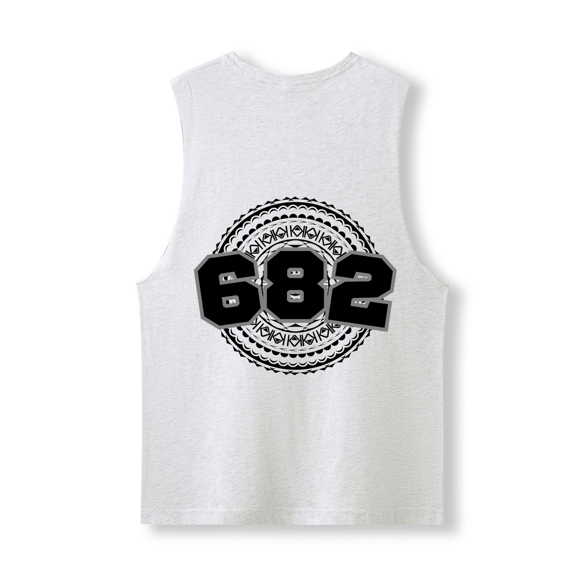 COOK ISLANDS | 682 | UNISEX COTTON TANK | BLACK DESIGN - Stick N It