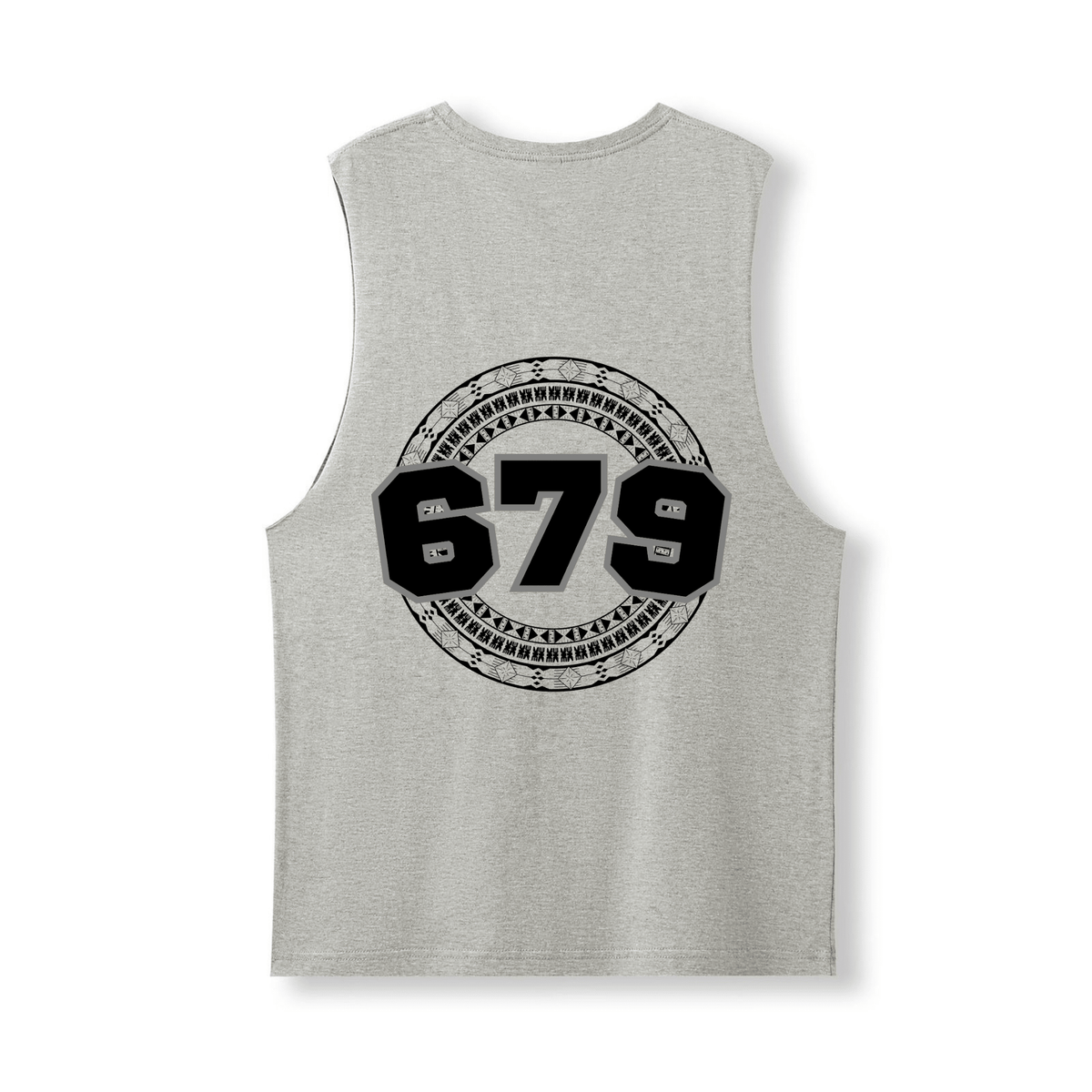 FIJI | 679 | UNISEX COTTON TANK | BLACK DESIGN - Stick N It