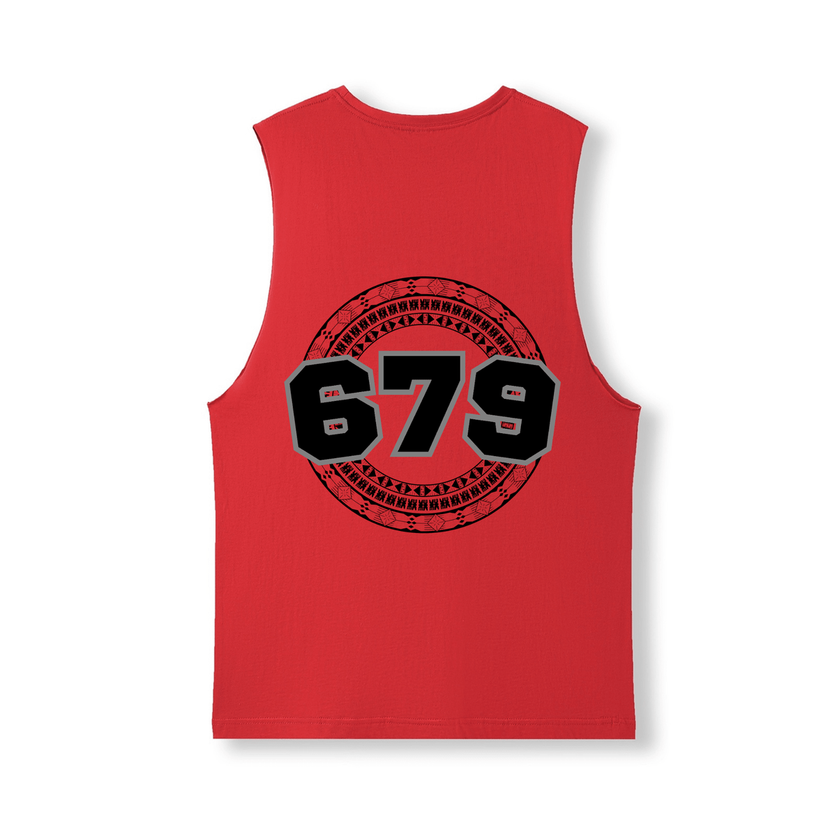 FIJI | 679 | UNISEX COTTON TANK | BLACK DESIGN - Stick N It