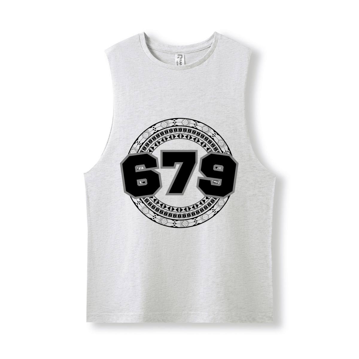 FIJI | 679 | UNISEX COTTON TANK | BLACK DESIGN - Stick N It