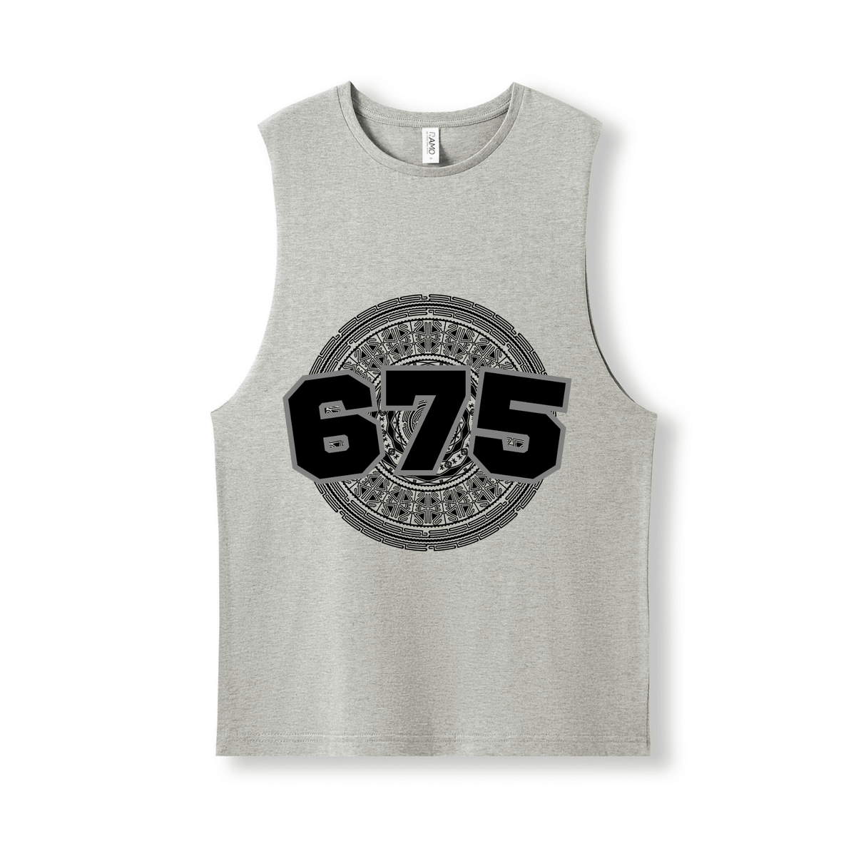 PNG | 675 | UNISEX COTTON TANK | BLACK DESIGN - Stick N It