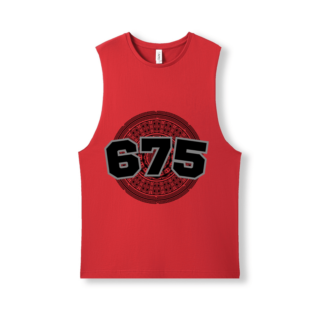 PNG | 675 | UNISEX COTTON TANK | BLACK DESIGN - Stick N It