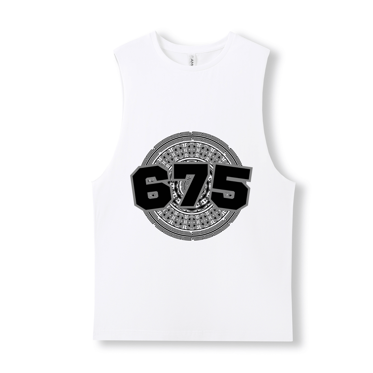 PNG | 675 | UNISEX COTTON TANK | BLACK DESIGN - Stick N It