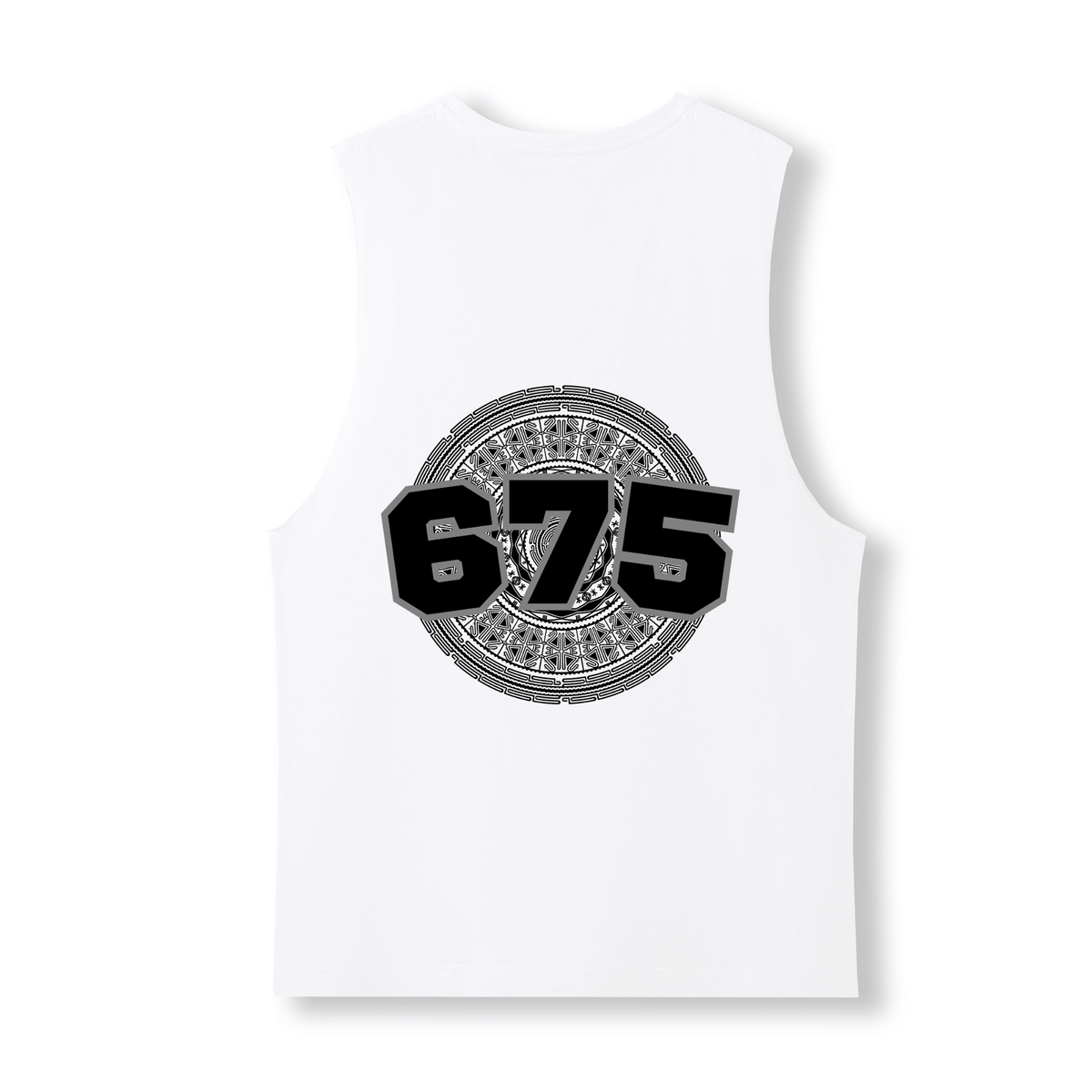 PNG | 675 | UNISEX COTTON TANK | BLACK DESIGN - Stick N It