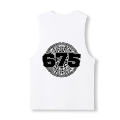 PNG | 675 | UNISEX COTTON TANK | BLACK DESIGN - Stick N It