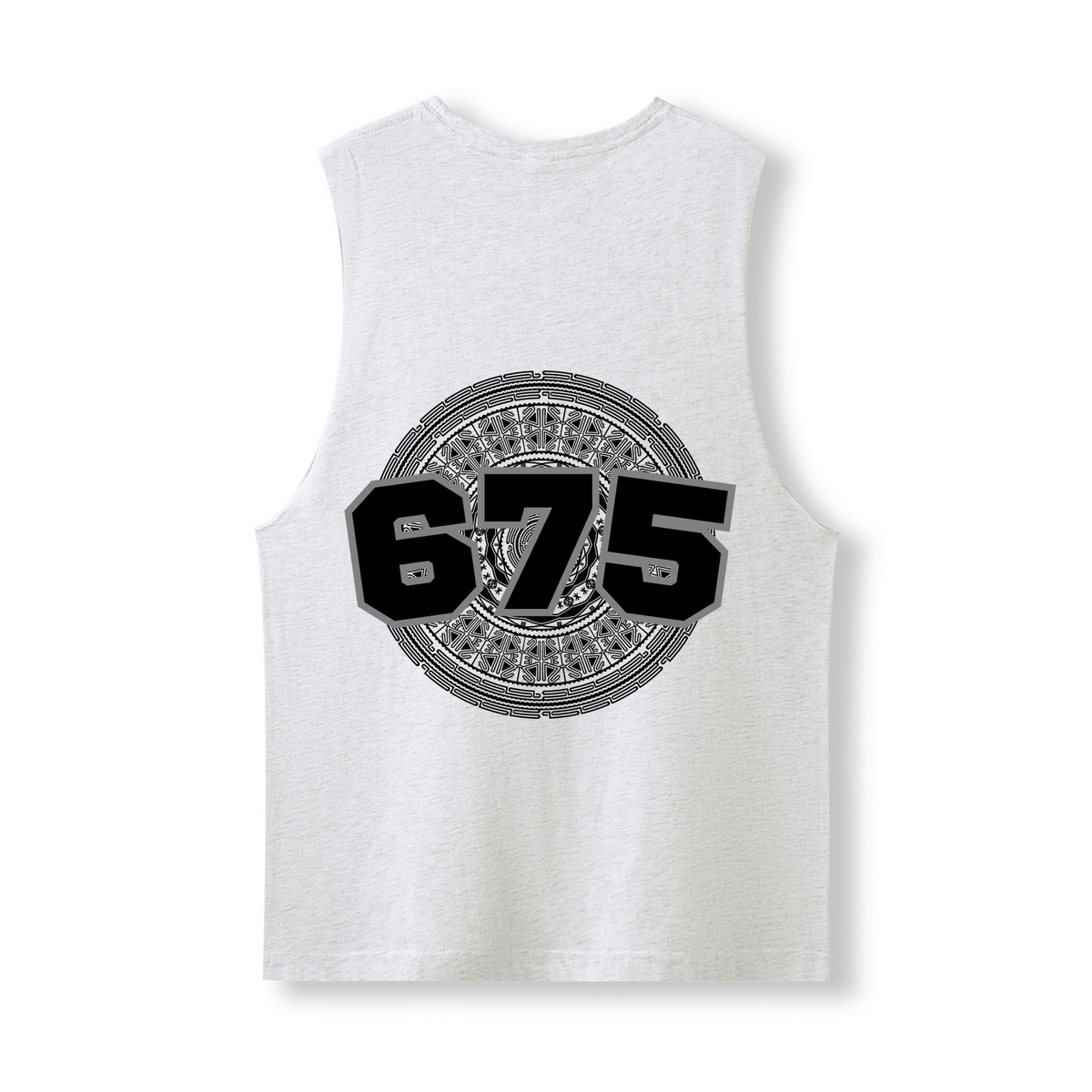 PNG | 675 | UNISEX COTTON TANK | BLACK DESIGN - Stick N It