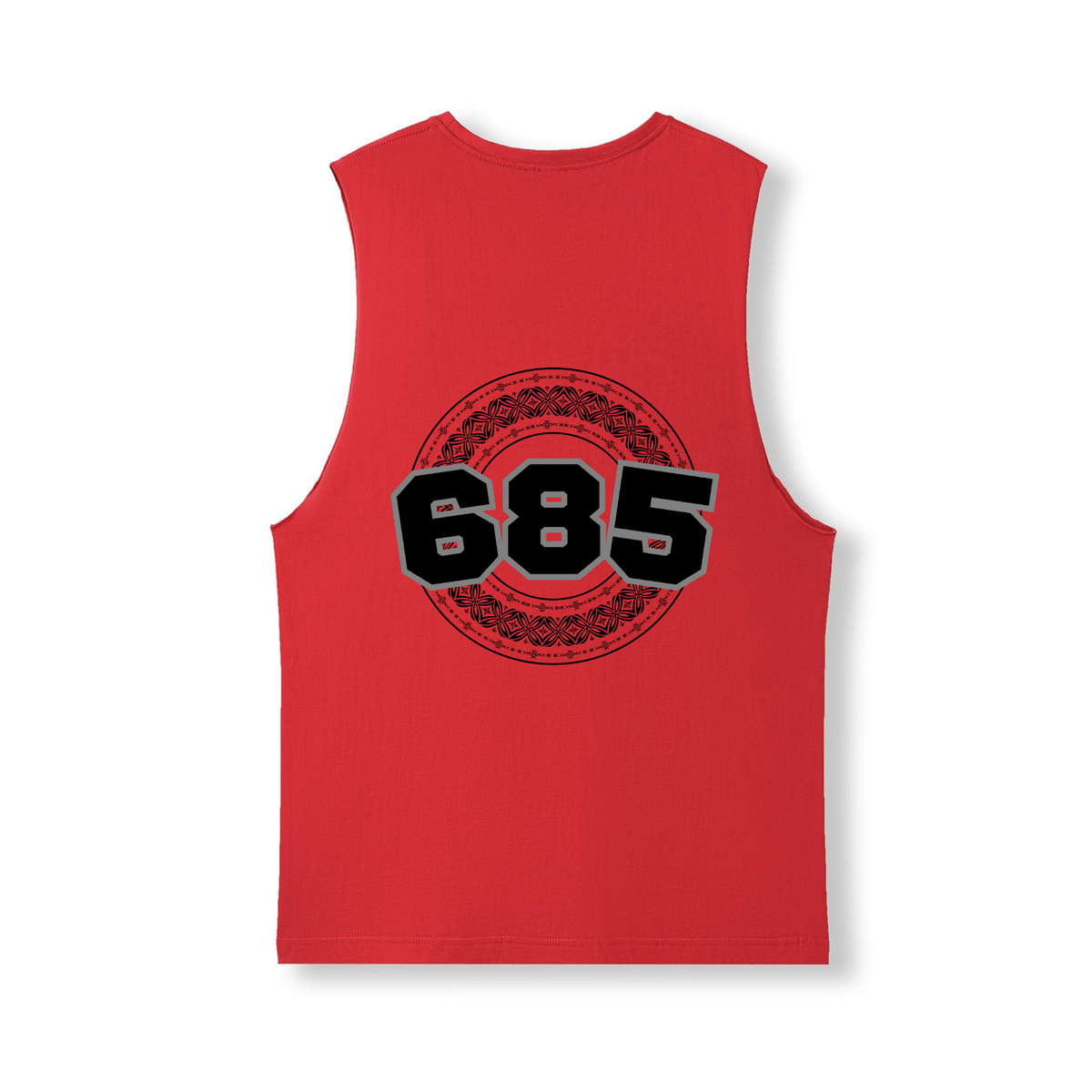 SAMOA | 685 | UNISEX COTTON TANK | BLACK DESIGN - Stick N It