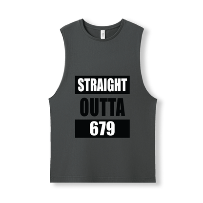 STRAIGHT OUTTA 679 | UNISEX COTTON TANK - Stick N It