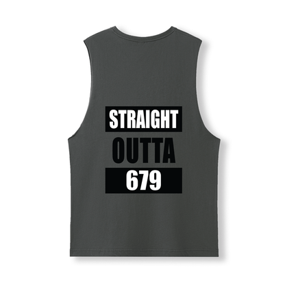 STRAIGHT OUTTA 679 | UNISEX COTTON TANK - Stick N It